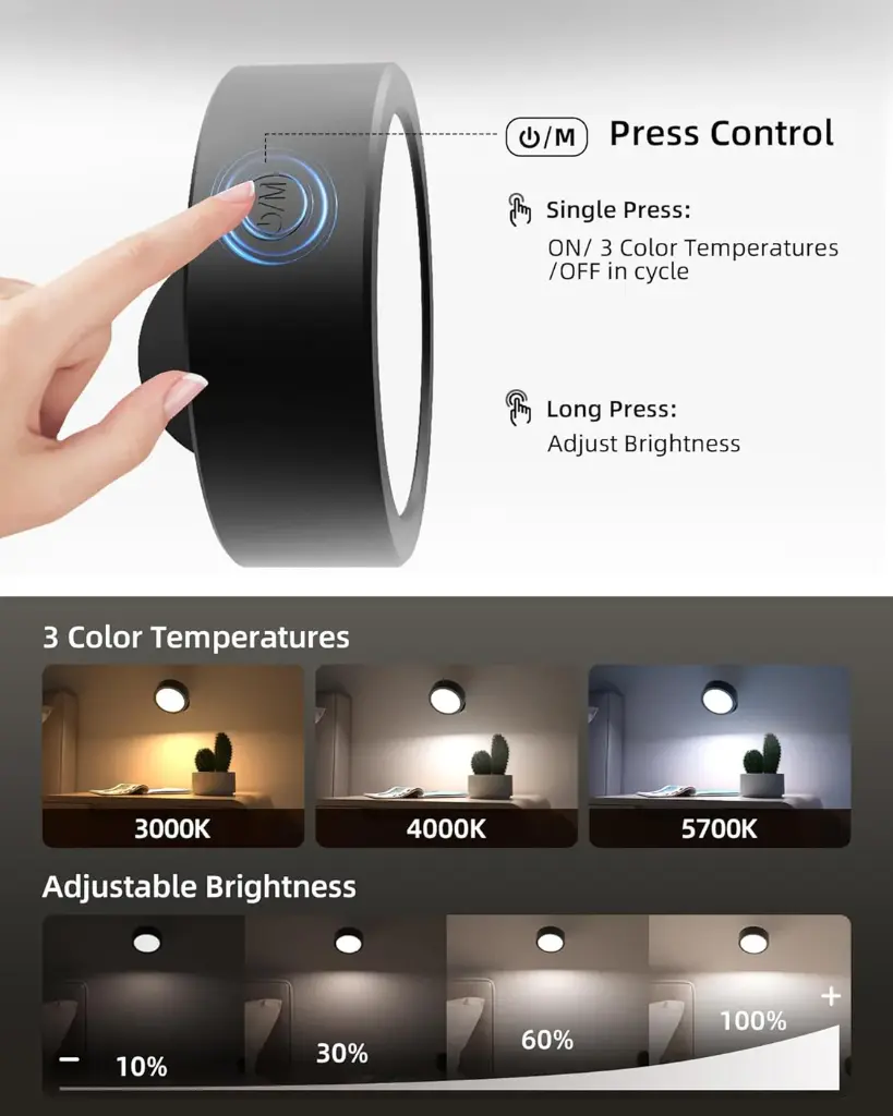 RechargeableLEDWallMountedLight_3Pack_byEZVALO_6.webp