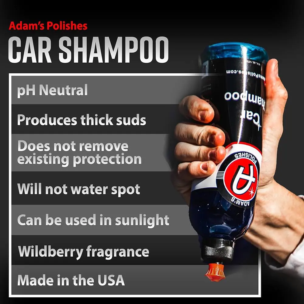 Adams Polishes Car Wash Shampoo 473 ml 6.webp