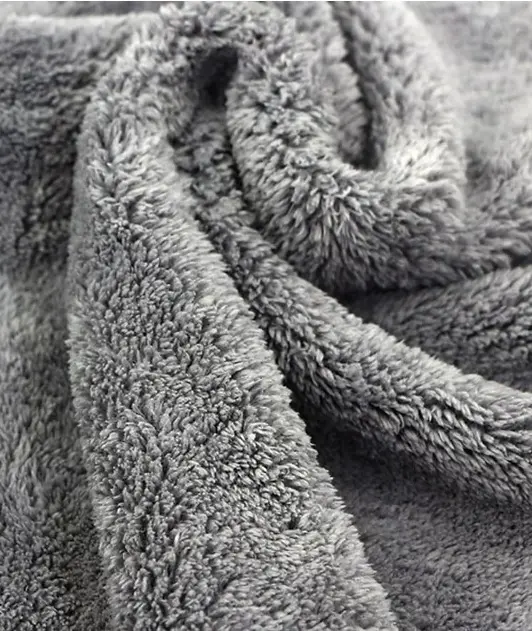Adams Borderless Gray Lite Plush Towel 2.webp