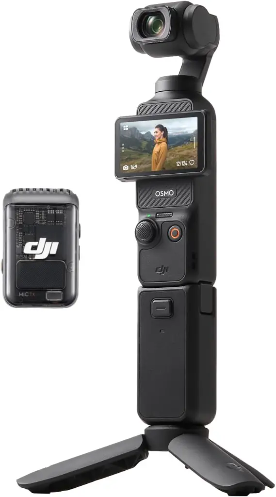 DJI Osmo Pocket 3 Creator Combo, Vlogging Camera 