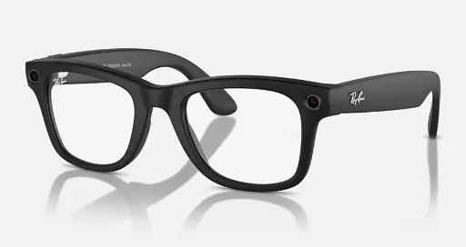 Ray Ban Meta - RW4006 Wayfarer Black/Clear -Transitions