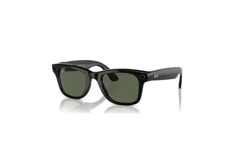 Ray Ban Meta - RW4008 Wayfarer Black/Green