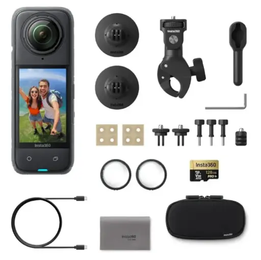 Insta360 X4 Motorcycle Bundle
